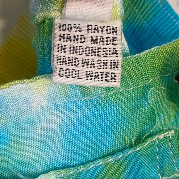 INFANT TYE-DYE Overall Shorts XS - Picture 7 of 7